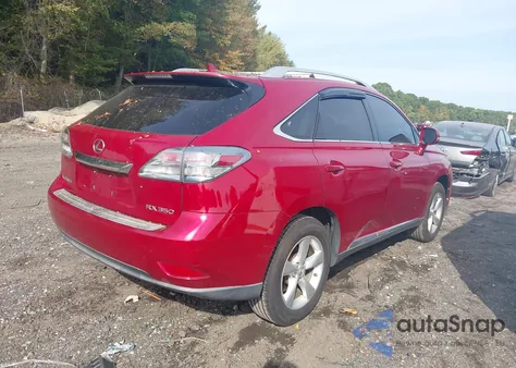 2010 Lexus Rx 350 z USA, uszkodzony, nr VIN 2T2BK1BA7AC044319